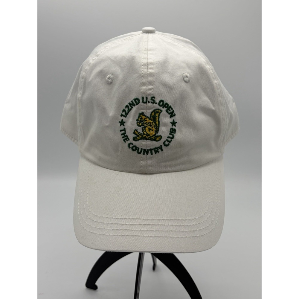 122nd US Open The Country Club Baseball Cap White One Size Ahead Lightweight